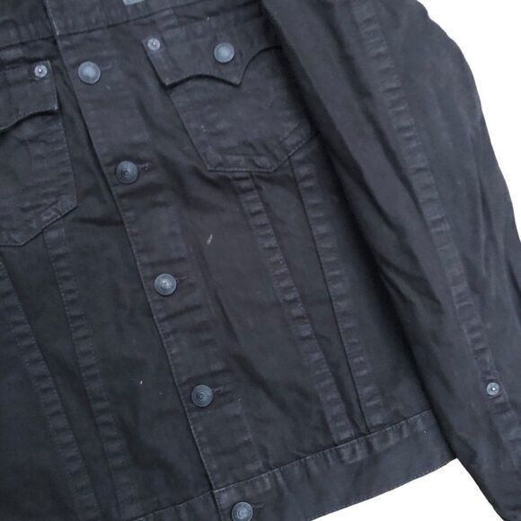 Vintage True Religion Jean Jacket XXL Trucker Jacket Ascot Gray/Black - Picture 7 of 16